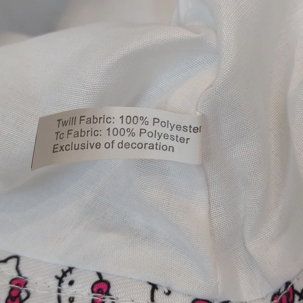 Sanrio Hello Kitty Bucket Hat White With All Over Print - Picture 5 of 7